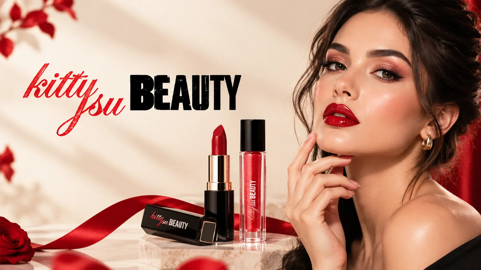 Long Lasting Black Lipstick | Bold, Smudge-Proof Color at Kittysu Beauty