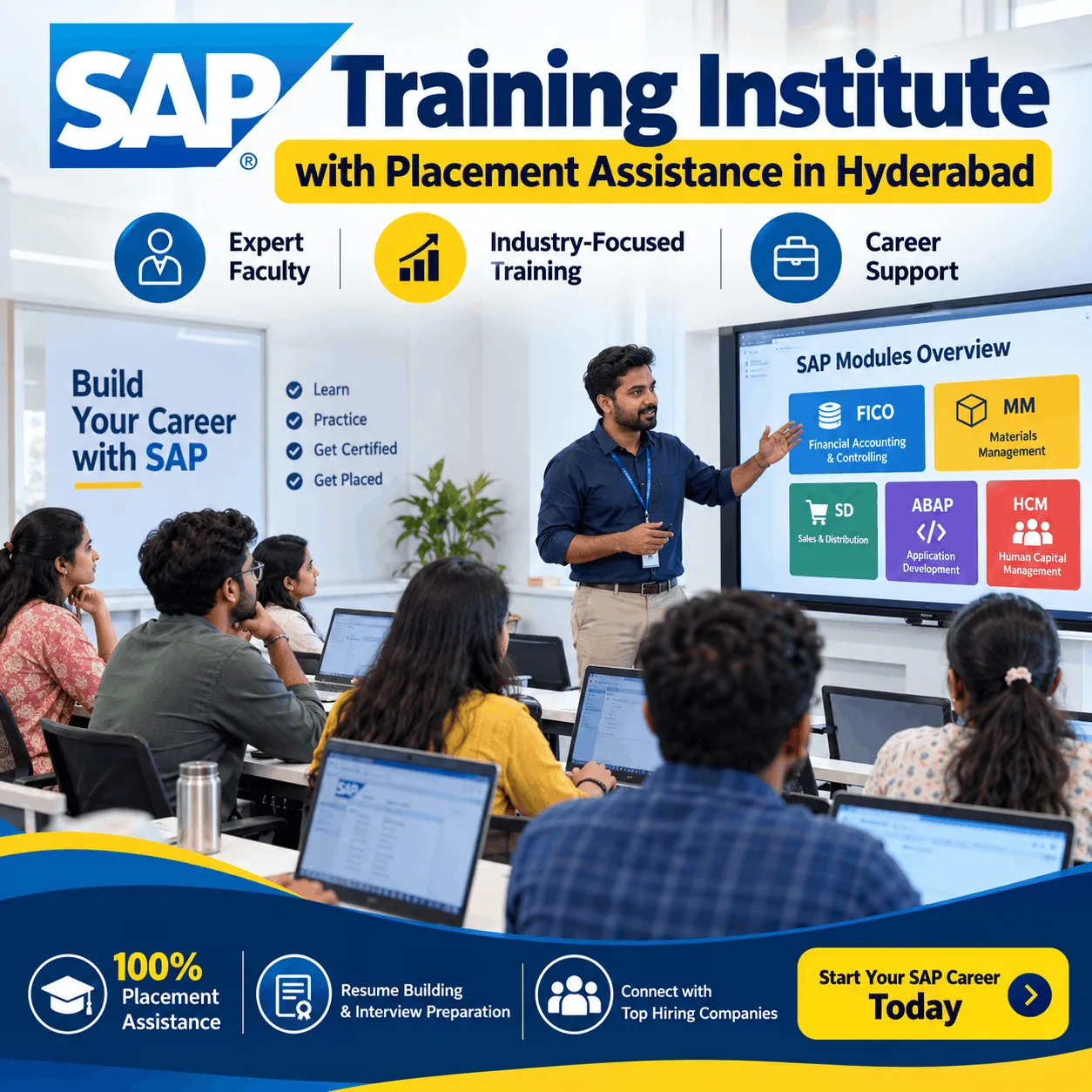 SAP Training Institute with Placement Assistance in Hyd