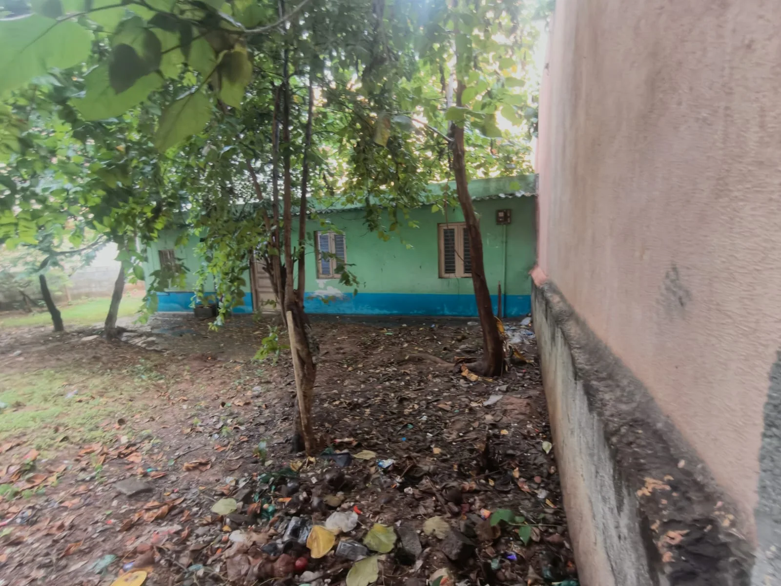 Commercial plot for sale.