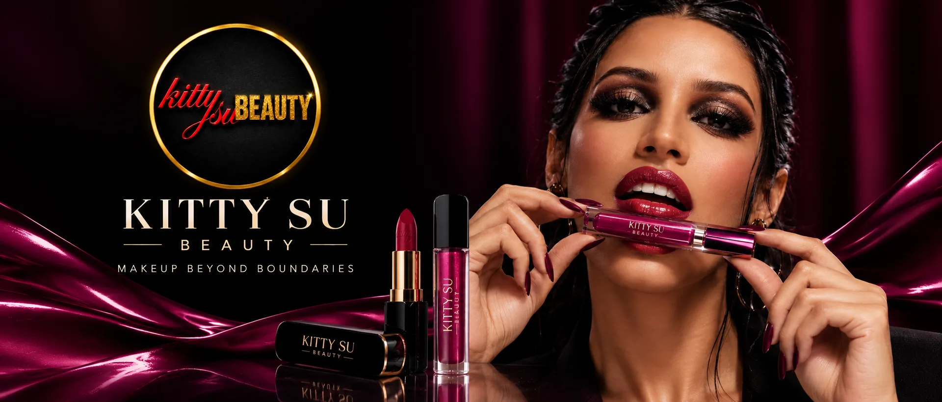 Glossy Lip Combo – Shiny, Hydrated & Long-Lasting Lips | Kittysu Beauty